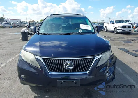 2010 Lexus Rx 350 из США, поврежденный, VIN 2T2BK1BA8AC043339